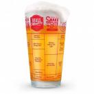 Fred & Friends - Good Measure Beer Recipe Glass