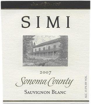 Simi - Sauvignon Blanc Sonoma County 2023