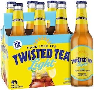 Twisted Tea - Light Hard Iced Tea (6 pack bottles) (6 pack bottles)