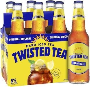 Twisted Tea - Hard Iced Tea (6 pack bottles) (6 pack bottles)